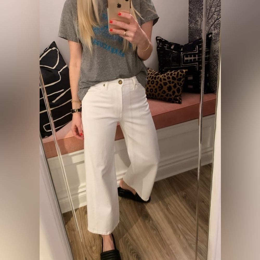 The GREAT “Rider” jeans in cream 🤍 Rare 🤍